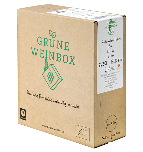 Rosé Bio Grüne Weinbox Staatsweinkeller 2023 trocken
